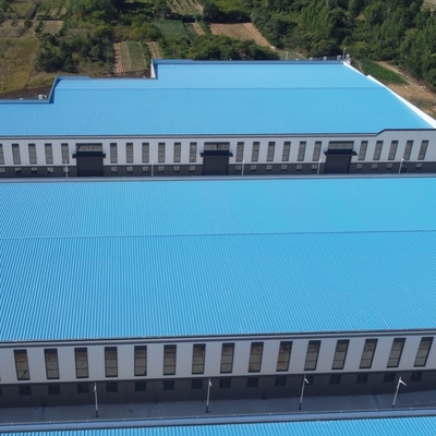 Vorgefertigte Stahlwerkstatt mit PU-Sandwich-Panel-Wänden