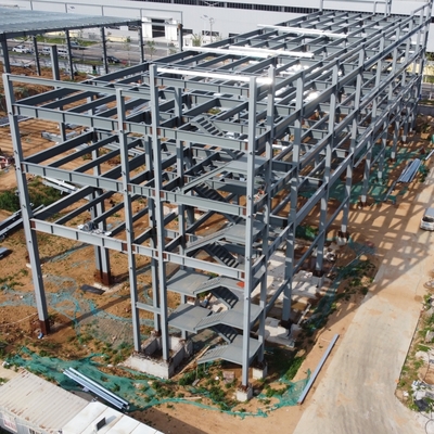 Mehrstöckige Stahlrahmengebäude Hochhausbau Q235B Q355B