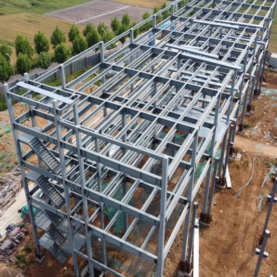 Multi-Story Modern Prefabricated Steel Structure Hotel