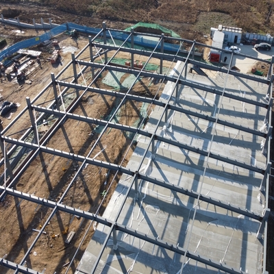Vorgefertigte Stahlkonstruktion Werkstatt Rahmen Q235B Q355B Material