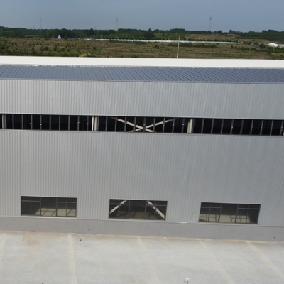 Vorgefertigte Stahlkonstruktion Lagerhaus Q235B Q355B