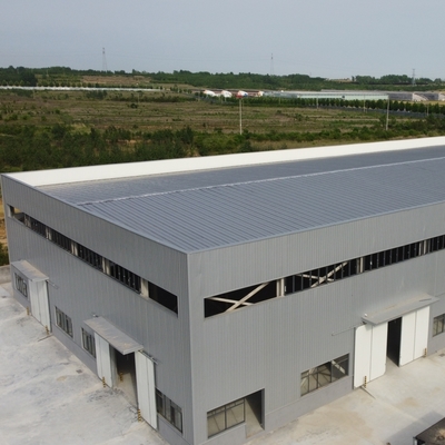 Vorgefertigte Stahlkonstruktion Werkstatt Rahmen Q235B Q355B Material