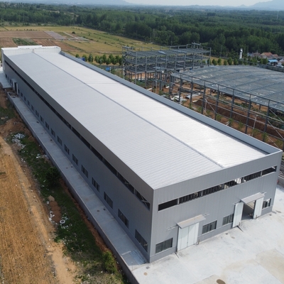 Vorgefertigte Stahlkonstruktion Werkstatt Rahmen Q235B Q355B Material
