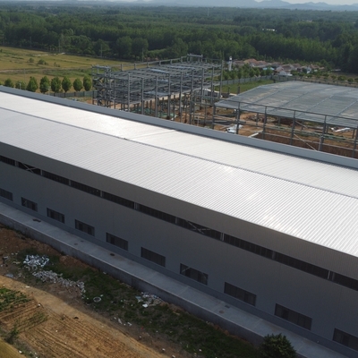 Kundenspezifisches, vorgefertigtes Stahlgebäude für industrielle Zwecke