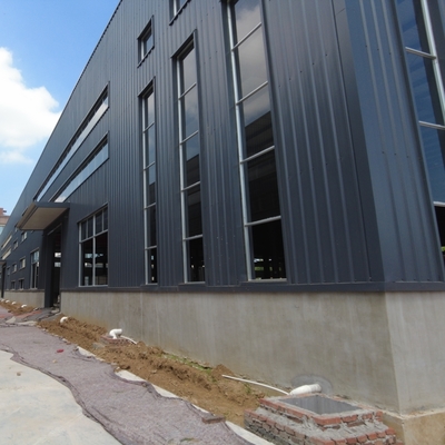 Vorgefertigte Stahlkonstruktion Lagerhaus mit Sandwich-Panel-Wände