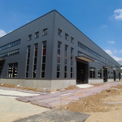 Vorgefertigte Stahlkonstruktion Lagerhaus mit Sandwich-Panel-Wände