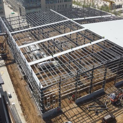 Fertigteil-Stahlkonstruktionsgebäude Werkstatt Lager Industriedesign