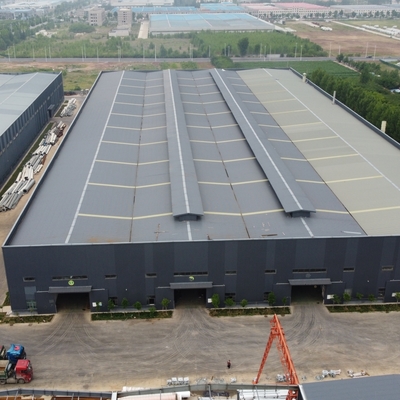 Vorgefertigte Stahlkonstruktion Lager Q235B Q355B Metallgebäude