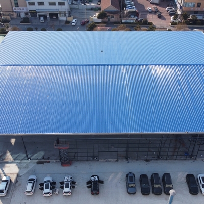 Stahlrahmen-Garagenwerkstatt für Fahrzeugwartung Q235B Q355B