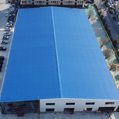 Stahlkonstruktion Auto-Showroom mit Werkstatt Q235B Q355B