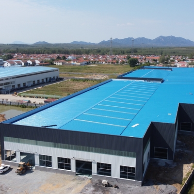 Prefab Q235B Q355B Stahlkonstruktionswerkstatt mit Kranbalken
