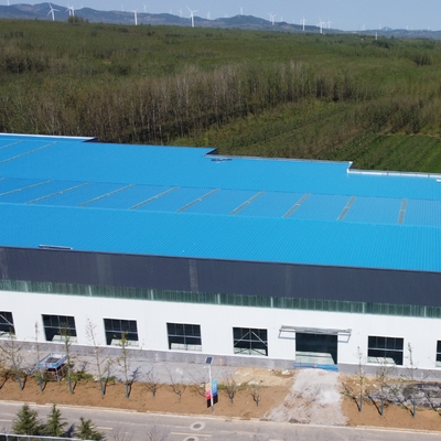 Prefab Q235B Q355B Stahlkonstruktionswerkstatt mit Kranbalken