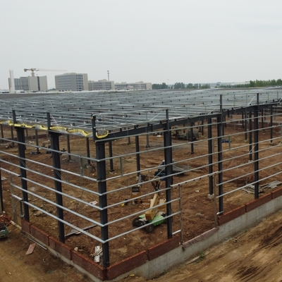 Hot Dip Galvanized Stahlkonstruktion für Industriegebäude