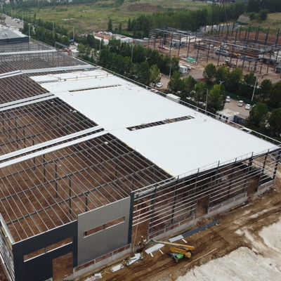 Großspann-Stahlrahmen-Fertigteil-Lagerhalle Q235B Q355B