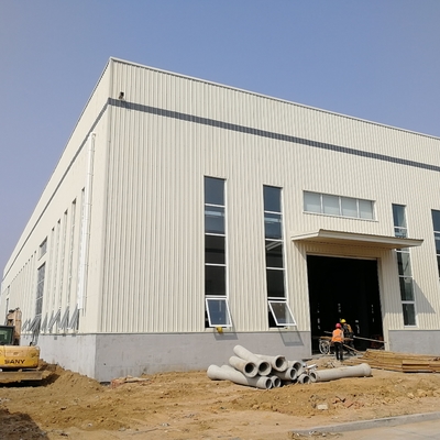 Stahlfertigbau-Gebäude mit Portalrahmen-Lagerhalle Q235B Q355B