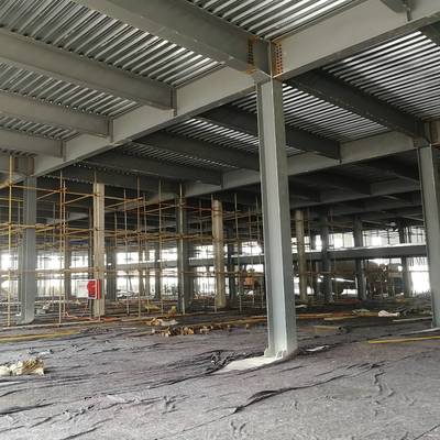 Prefabricated Steel Structure Multi-Stoery Workshop and Office Building