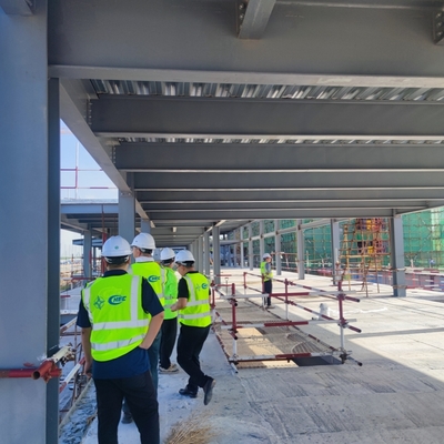 Fertigteil-Stahlkonstruktionsgebäude für Apartmenthotel Krankenhaus