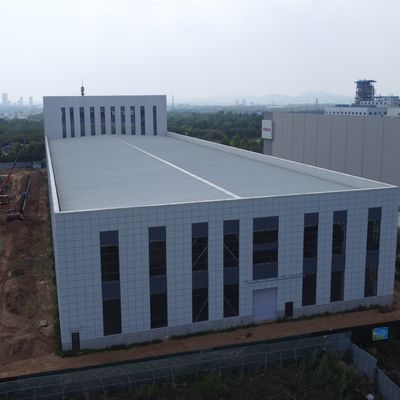 Vorgefertigter H-Abschnitt Stahlwerkstattrahmen mit hoher Windbeständigkeit