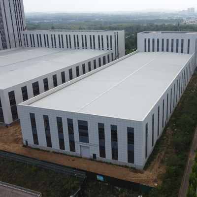 Stahlbogenhallen für die Materiallagerung Q235B Q355B