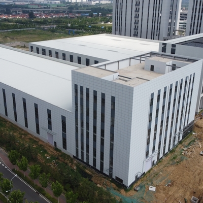 Vorgefertigtes Stahlgebäude mit Großspannweite mit Innenbüro