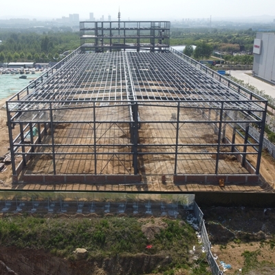 Vorgefertigte Stahlkonstruktion mit isolierten Betonplatten