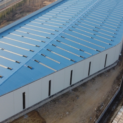 15000m2 vorgefertigte Stahlkonstruktion Lager für Logistik