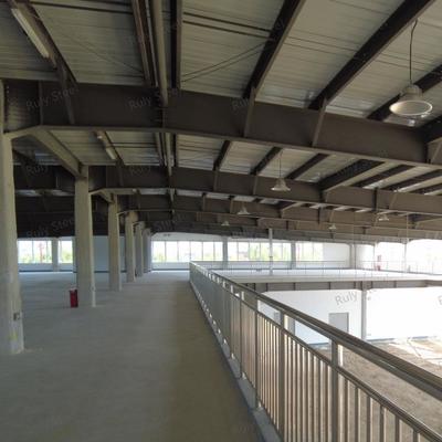 Custom Prefabricated Steel Vehical Warehouse With Mezzanine
