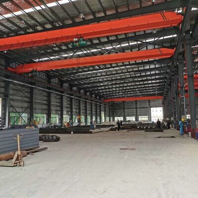 Heavy Duty Steel Structure Hangar with Overhead Crane System
