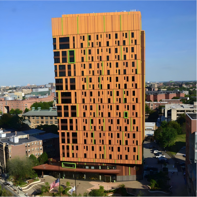 Mehrgeschossige Hochhaus Fashion Design Vorgefertigte Stahlkonstruktion Bürogebäude