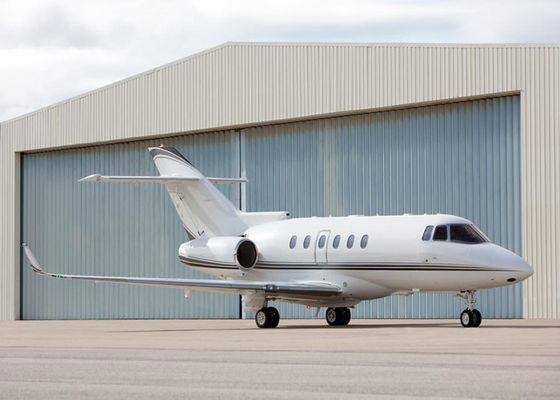 Stahlkonstruktion Flugzeughangar mit H-Grammrahmen