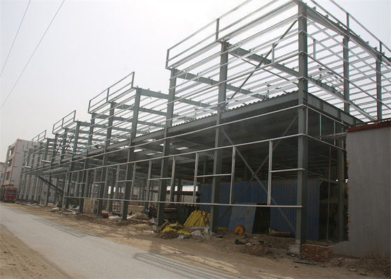 Modern Multi-Storey Steel Office Building With Feature Layout