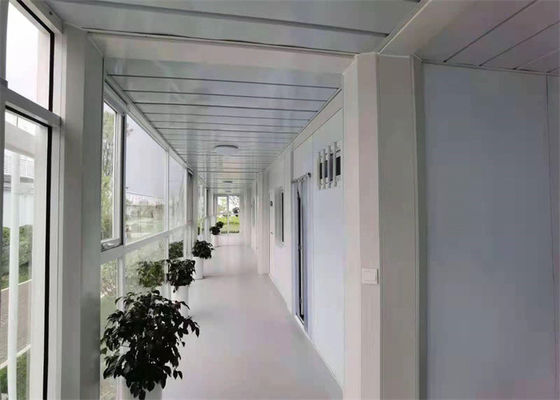 Galvanisierte Leichtstruktur Vorgefertigter Behälter Zuhause mit Glaswollplatte