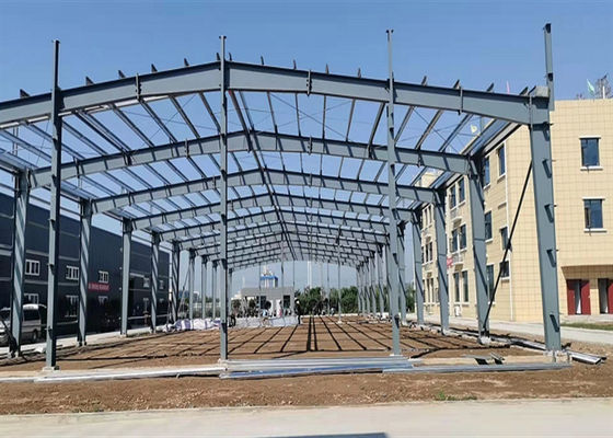 50Mx20M vorgefertigtes Stahllager mit galvanisiertem Rahmen