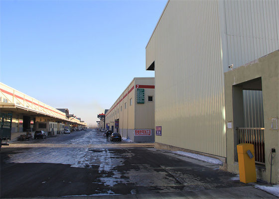 Stahlrahmen Großmetallschuppen Werkstätten Bau