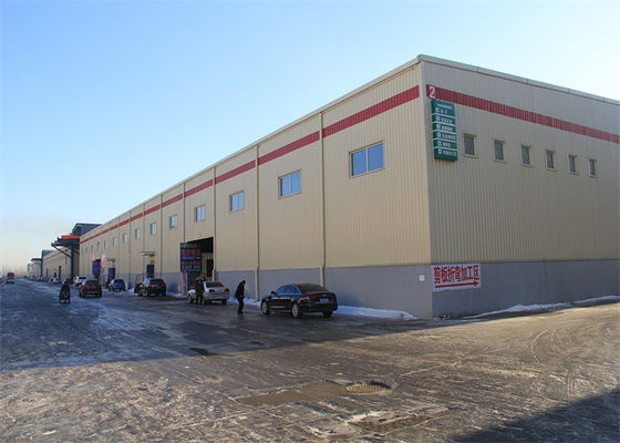 Stahlrahmen Großmetallschuppen Werkstätten Bau