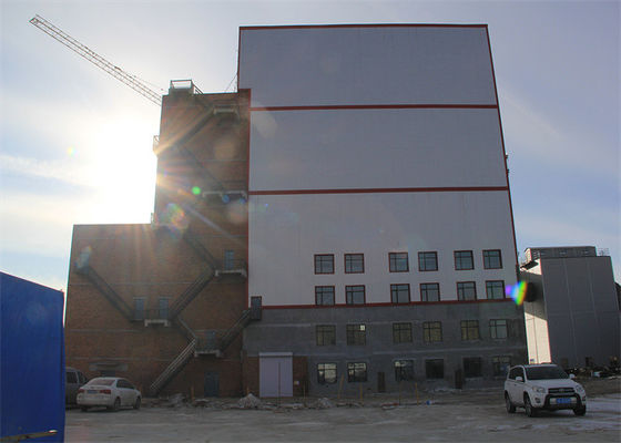 Großfläche Schnelle Montage Vorgefertigtes Haus Bau Stahlkonstruktion Bau Vorgefertigtes Lagerhaus